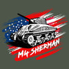 M4 Tank Flag T-Shirt