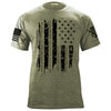 2nd Amendment Gold Flag T-shirt