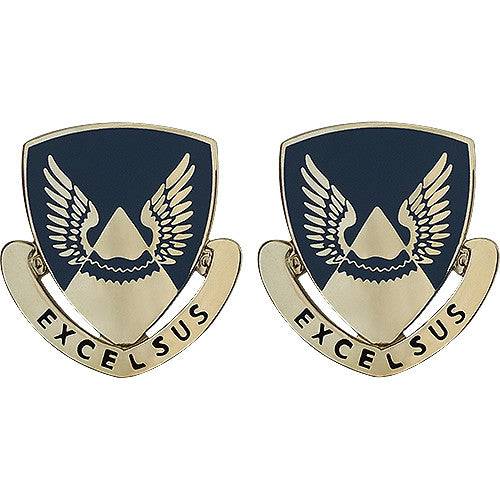 2nd Aviation Battalion Unit Crest (Excelsus) Army Unit Crests 