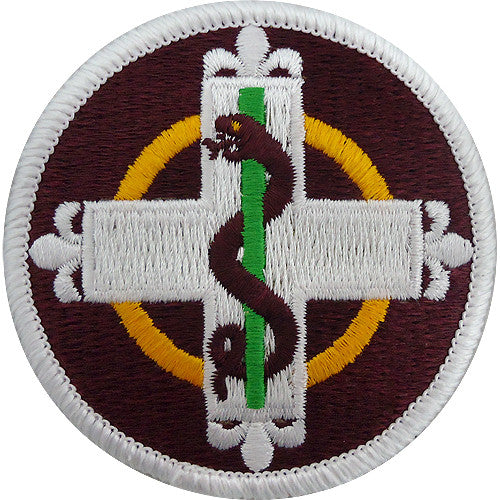 338th Medical Brigade Class A Patch Patches and Service Stripes 