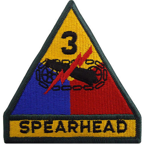 3rd Armored Division Class A Patch