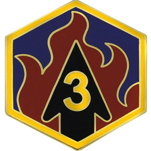 3rd Chemical Brigade Combat Service Identification Badge