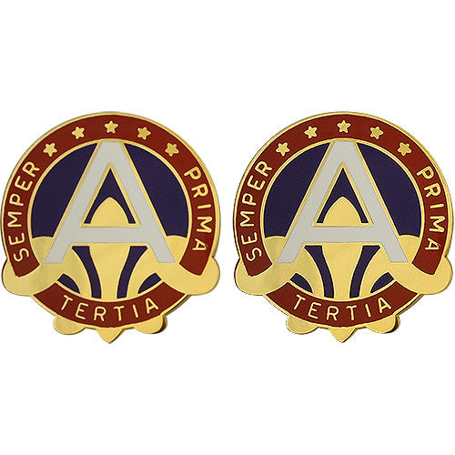 3rd Army Unit Crest (Semper Prima Tertia) Army Unit Crests 