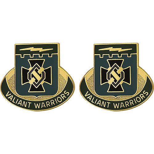 Special Troops Battalion, 3rd Brigade, 1st Infantry Division Unit Crest (Valiant Warriors) Army Unit Crests 