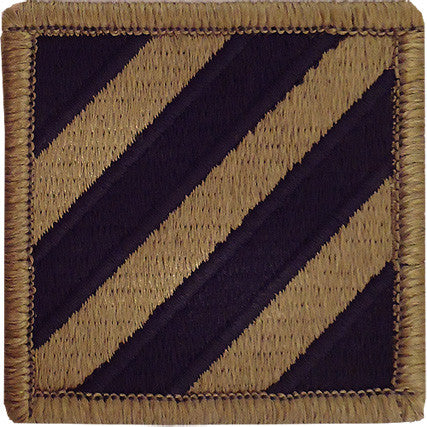 3rd Infantry Division MultiCam (OCP) Patch Patches and Service Stripes 