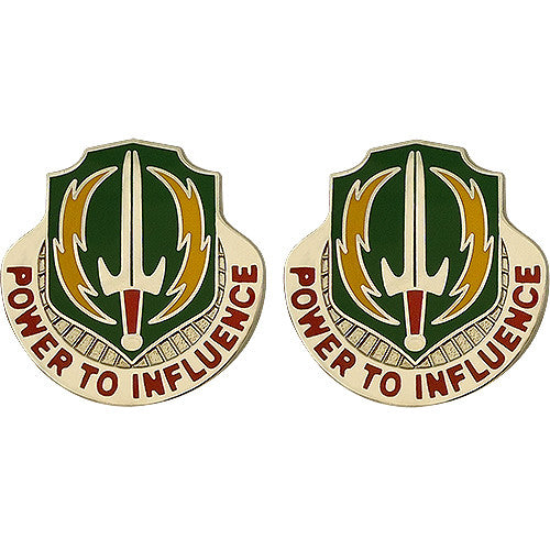 3rd Psychological Operations Battalion Unit Crest (Power to Influence) Army Unit Crests 