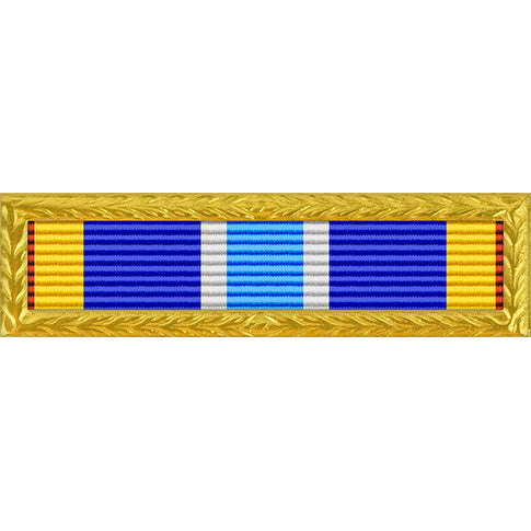 Air Force Expeditionary Ribbon With Gold Frame
