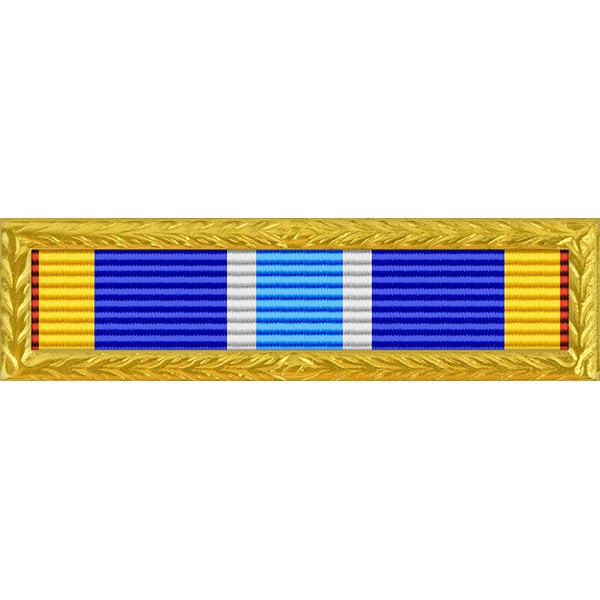Air Force Expeditionary Service with Gold Frame Tiny Ribbon Ribbons 