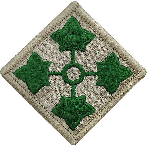 4th Infantry Division Class A Patch