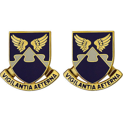 4th Aviation Regiment Unit Crest (Vigilantia Aeterna) - Sold in Pairs