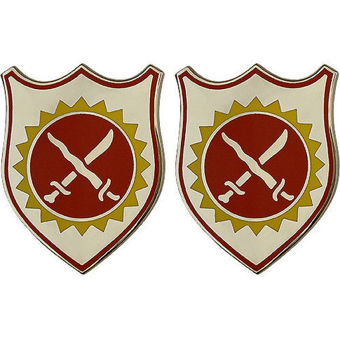 4th Field Artillery Regiment Unit Crest (No Motto) - Sold in Pairs