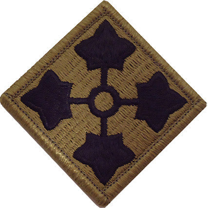 4th Infantry Division MultiCam (OCP) Patch Patches and Service Stripes 