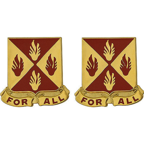 4th Maintenance Battalion Unit Crest (For All) - Sold in Pairs