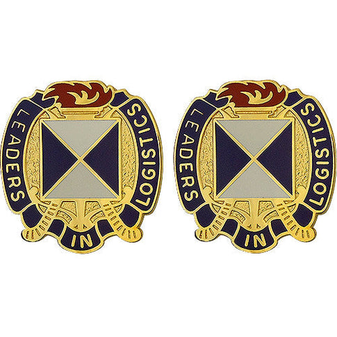 4th Sustainment Command Unit Crest (Leaders in Logistics) - Sold in Pairs