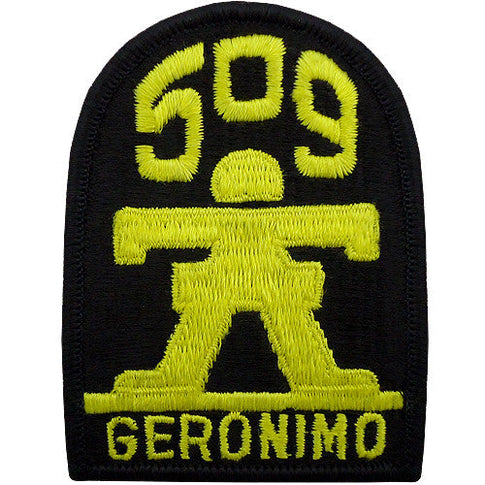 509th Infantry (Geronimo) Class A Patch