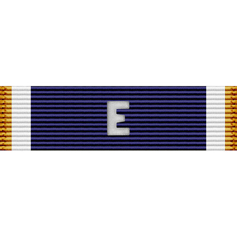 Navy E Thin Ribbon
