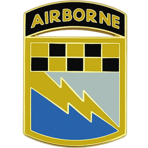 525th Military Intelligence Brigade With Airborne Tab Combat Service Identification Badge