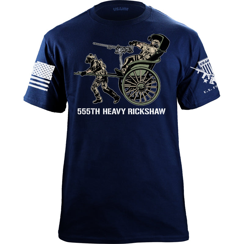 555th Tactical Rickshaw T-Shirt | USAMM