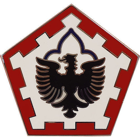 555th Engineer Group Combat Service Identification Badge