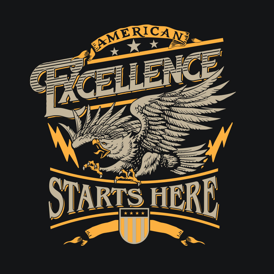 American Excellence Starts Here T-Shirt Shirts 