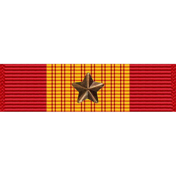 Republic of Vietnam Gallantry Cross Medal w/ Bronze Star Ribbon Ribbons 