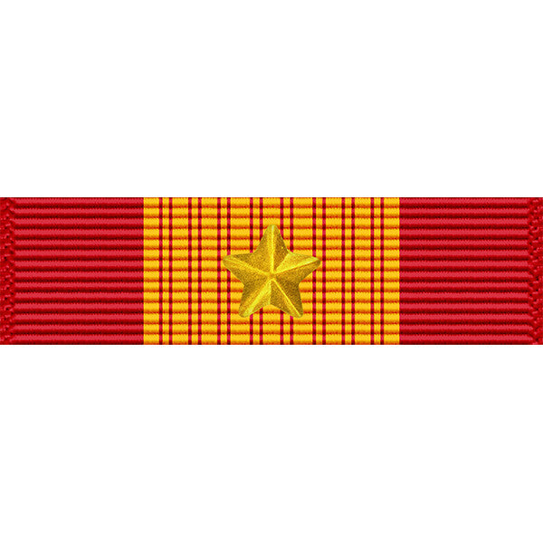 Republic of Vietnam (RVN) Gallantry Cross Medal w/ Gold Star Tiny Ribbon Ribbons 