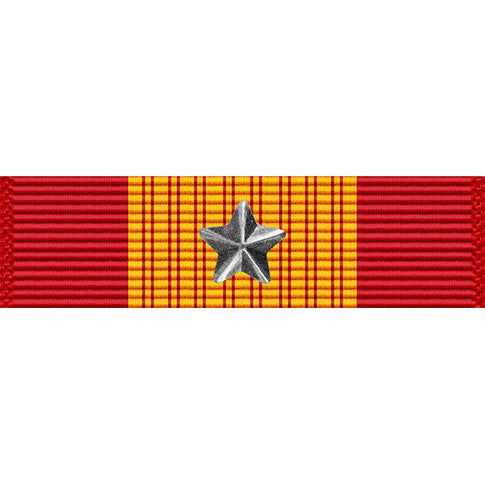 Republic of Vietnam (RVN) Gallantry Cross Medal w/ Silver Star Thin Ribbon