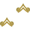 Army Gold-Brite Enlisted Rank
