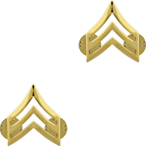 Army Gold-Brite Enlisted Rank Rank 6504 SGT-G