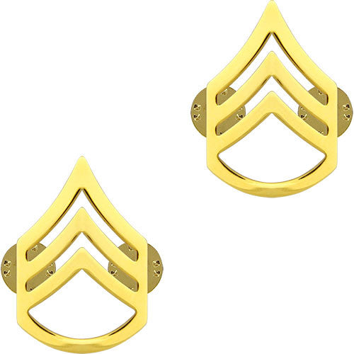 Army Gold-Brite Enlisted Rank Rank 6505 SSG-G