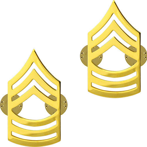 Army Gold-Brite Enlisted Rank Rank 6507 MSG-G