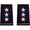 Army Epaulets - Enlisted and Officer - Small Size Rank 6587 LTG-ES