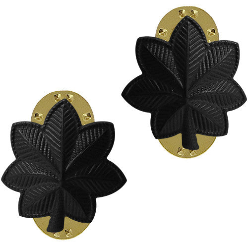 Army Subdued Black Metal Rank - Enlisted and Officer Rank 6615