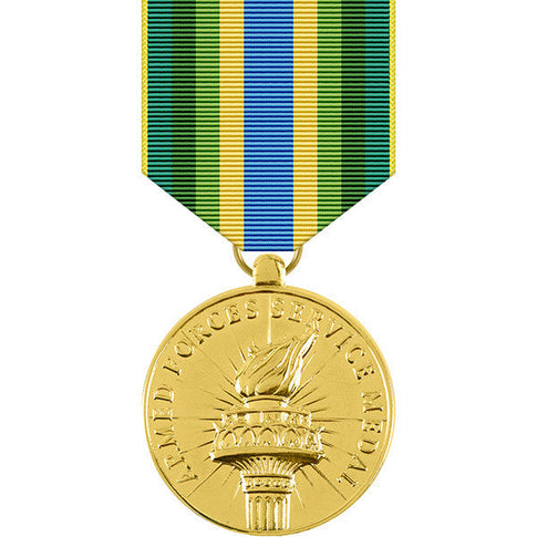 Armed Forces Service Anodized Medal