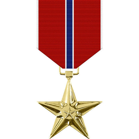 Bronze Star Anodized Medal
