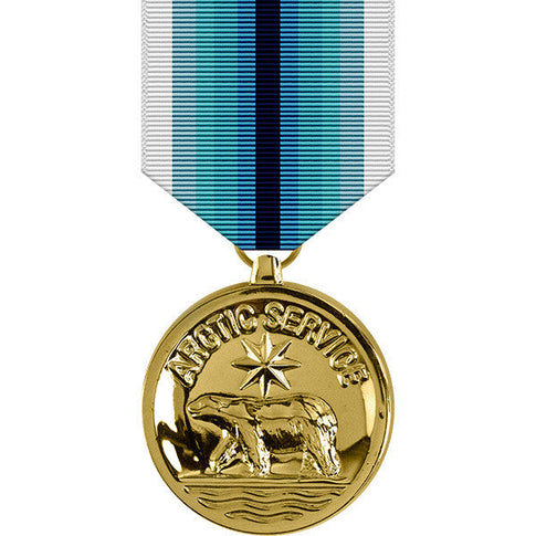 Coast Guard Arctic Service Anodized Medal