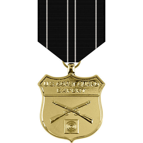Coast Guard Expert Rifle Anodized Medal