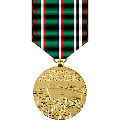 European - African - Middle Eastern Campaign Anodized Medal