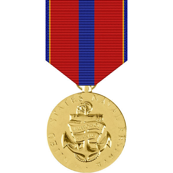 Naval Reserve Meritorious Service Anodized Medal Military Medals 