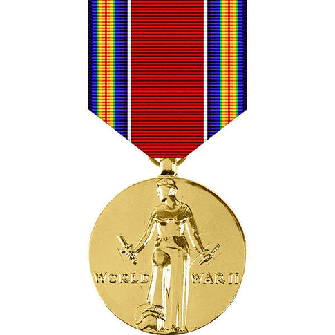 World War II Victory Anodized Medal