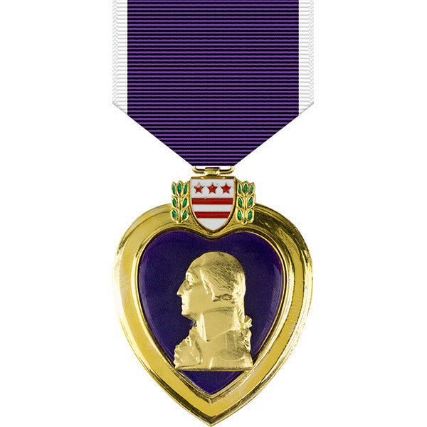 Purple Heart Anodized Medal – USAMM