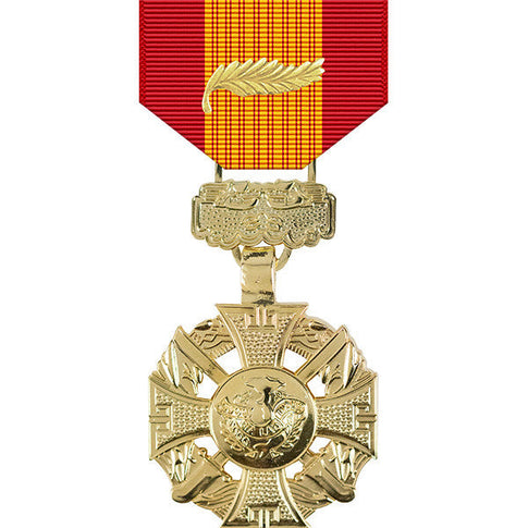 Republic of Vietnam Gallantry Cross Anodized Medal w/ Palm