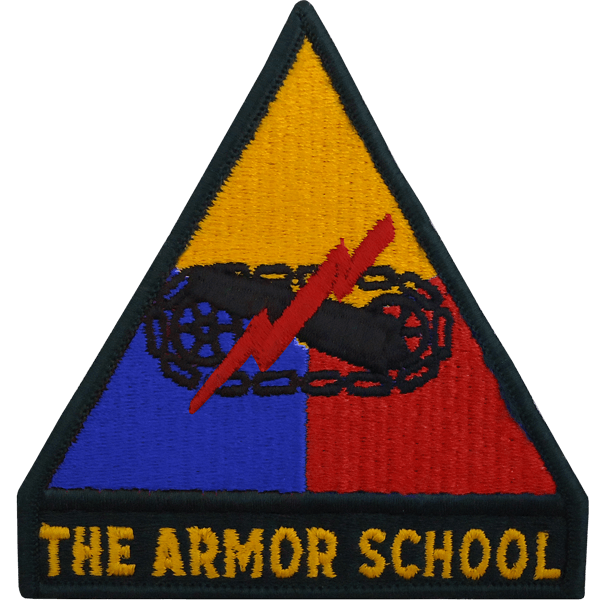 Armor School Class A Patch Patches and Service Stripes 