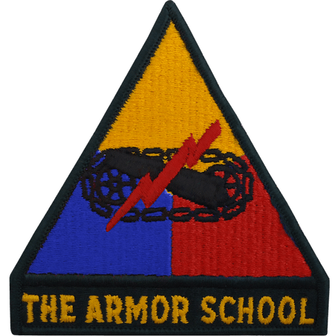 Armor School Class A Patch