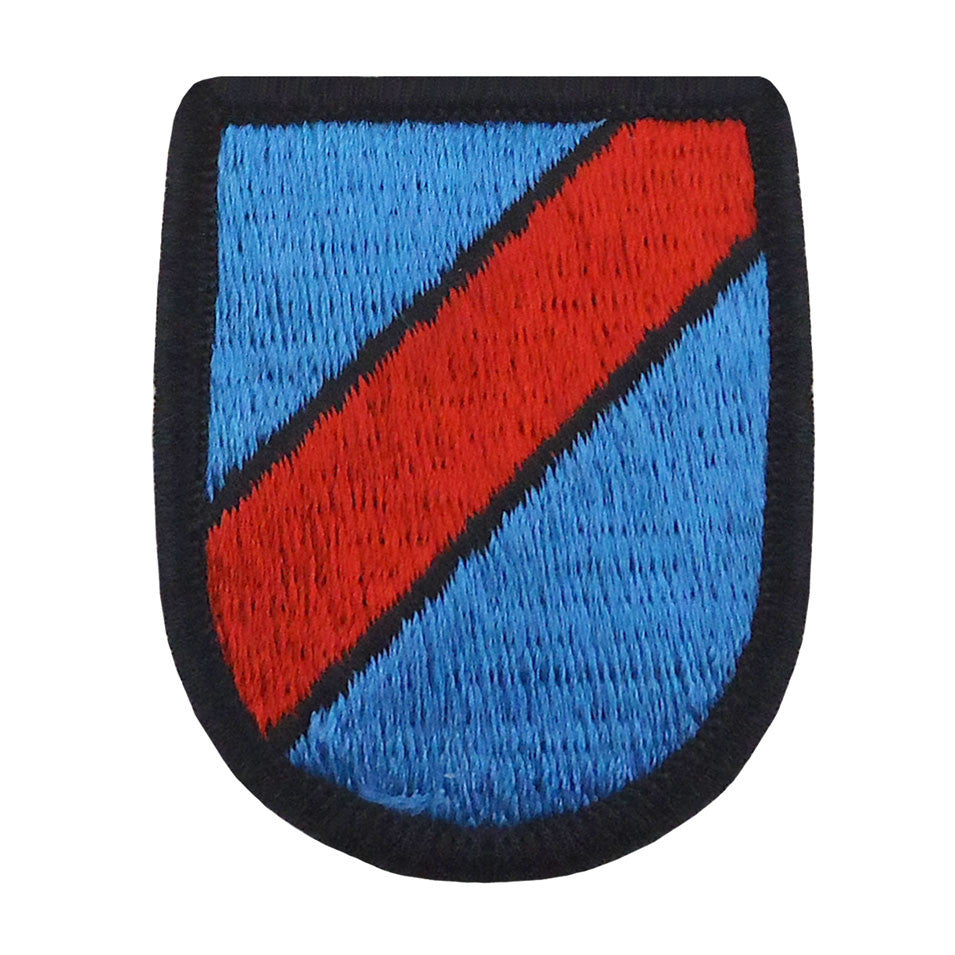 107th Military Intelligence Battalion Beret Flash Patches and Service Stripes 