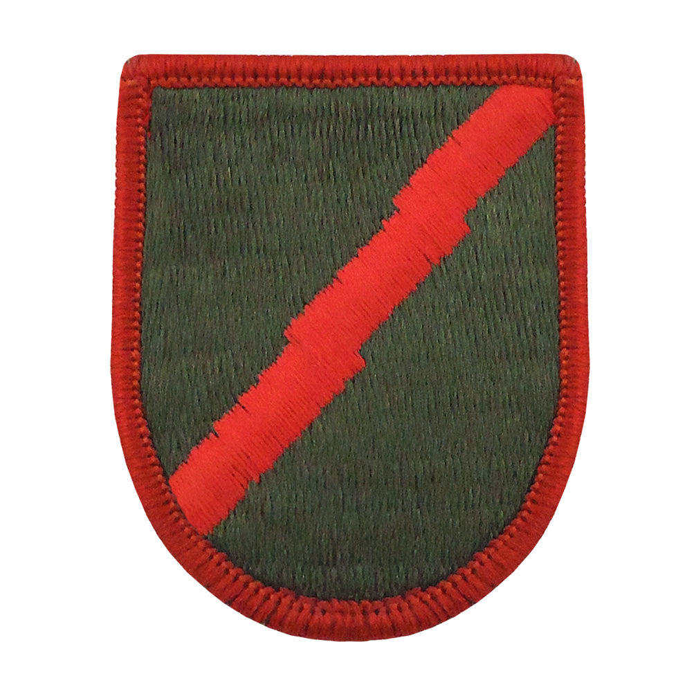 101st Military Intelligence Battalion, D Company Beret Flash Patches and Service Stripes 