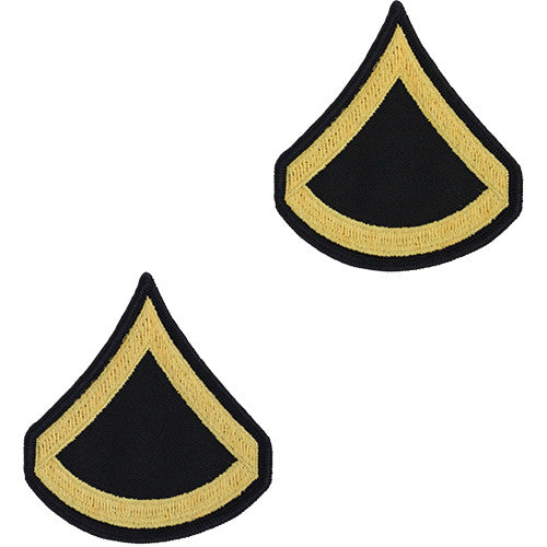 Army Dress Blue (Gold on Blue) Enlisted Rank - Male Size Rank 69751
