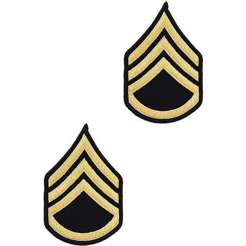 Army Dress Blue (Gold on Blue) Enlisted Rank - Male Size Rank 69755