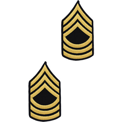 Army Dress Blue (Gold on Blue) Enlisted Rank - Male Size Rank 69757