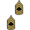 Army Dress Blue (Gold on Blue) Enlisted Rank - Male Size